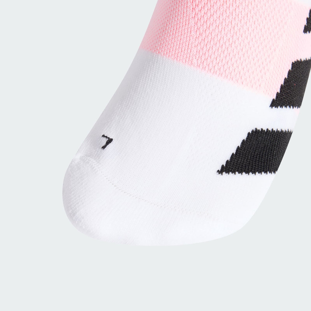 Meia Adidas DE Cano Médio para Corrida Adizero Branco E Preto
