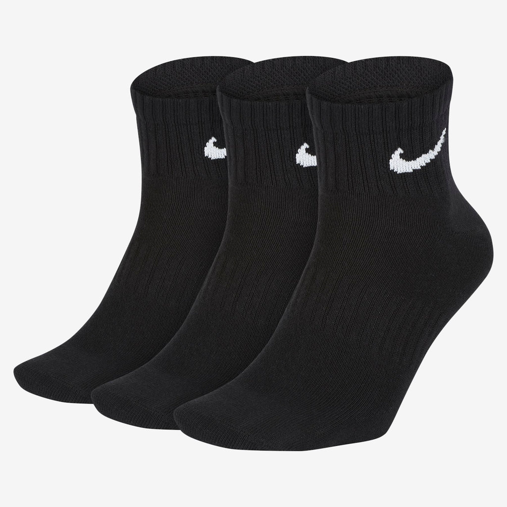 Meia Nike Everyday Lightweight (3 Pares) Preto