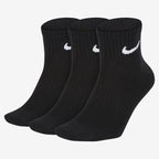 Meia Nike Everyday Lightweight (3 Pares) Preto