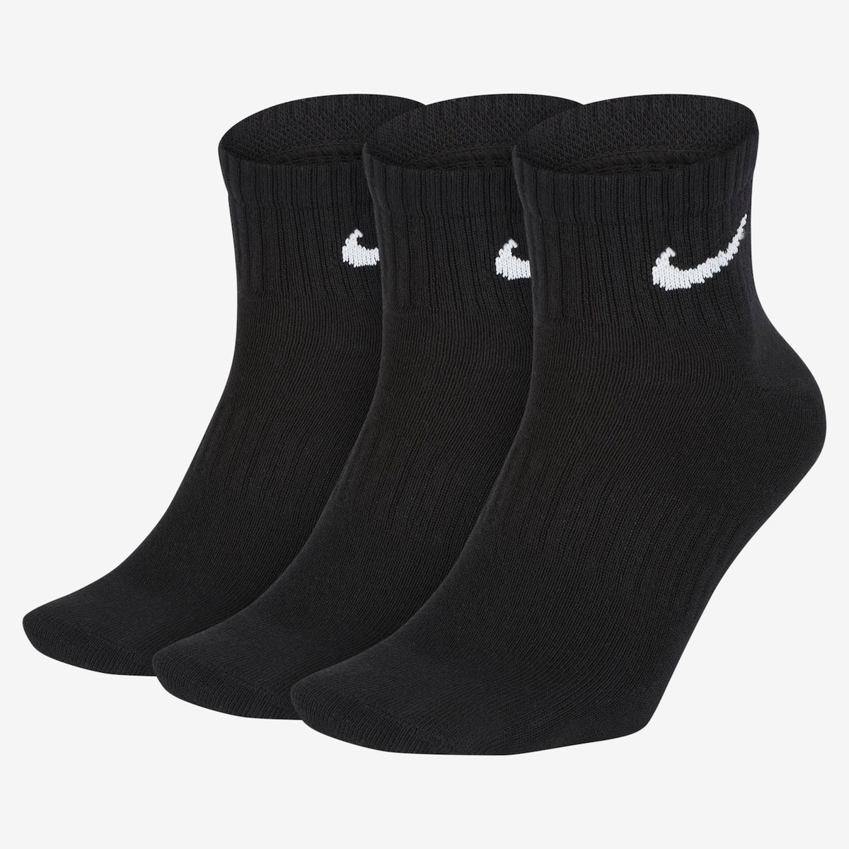 Meia Nike Everyday Lightweight (3 Pares) Preto