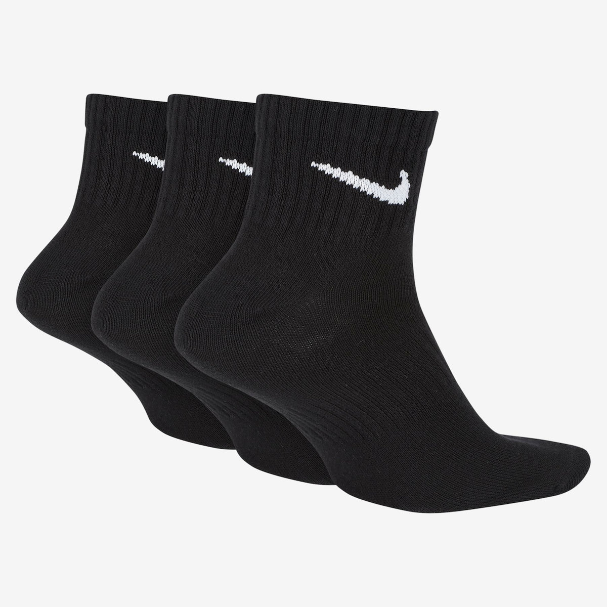 Meia Nike Everyday Lightweight (3 Pares) Preto