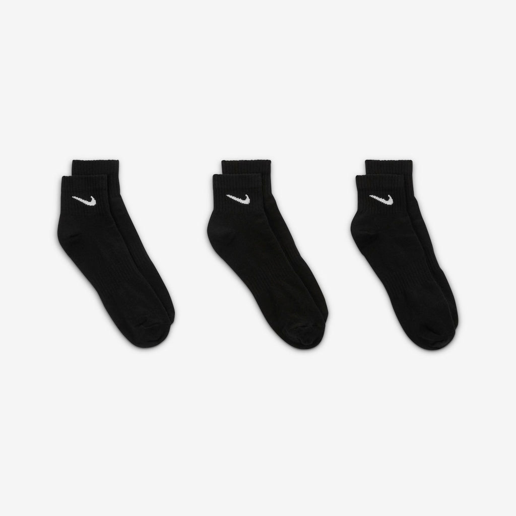 Meia Nike Everyday Lightweight (3 Pares) Preto
