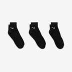Meia Nike Everyday Lightweight (3 Pares) Preto