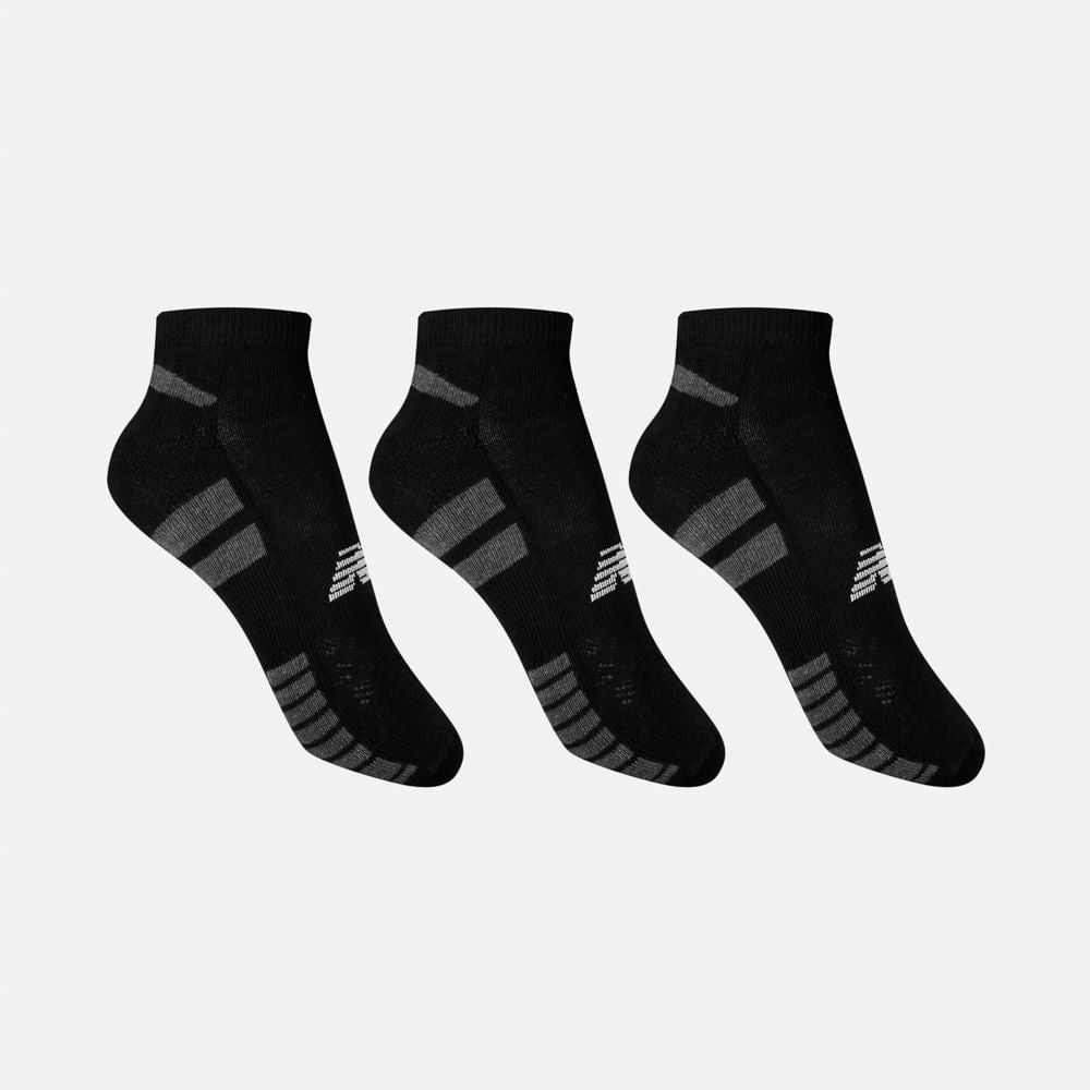New Balance Meia Kit 3 Pares - Cano Baixo