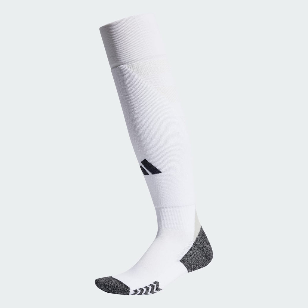 Meião Adidas Futebol Adi 24 Aeroready Branco E Cinza Two