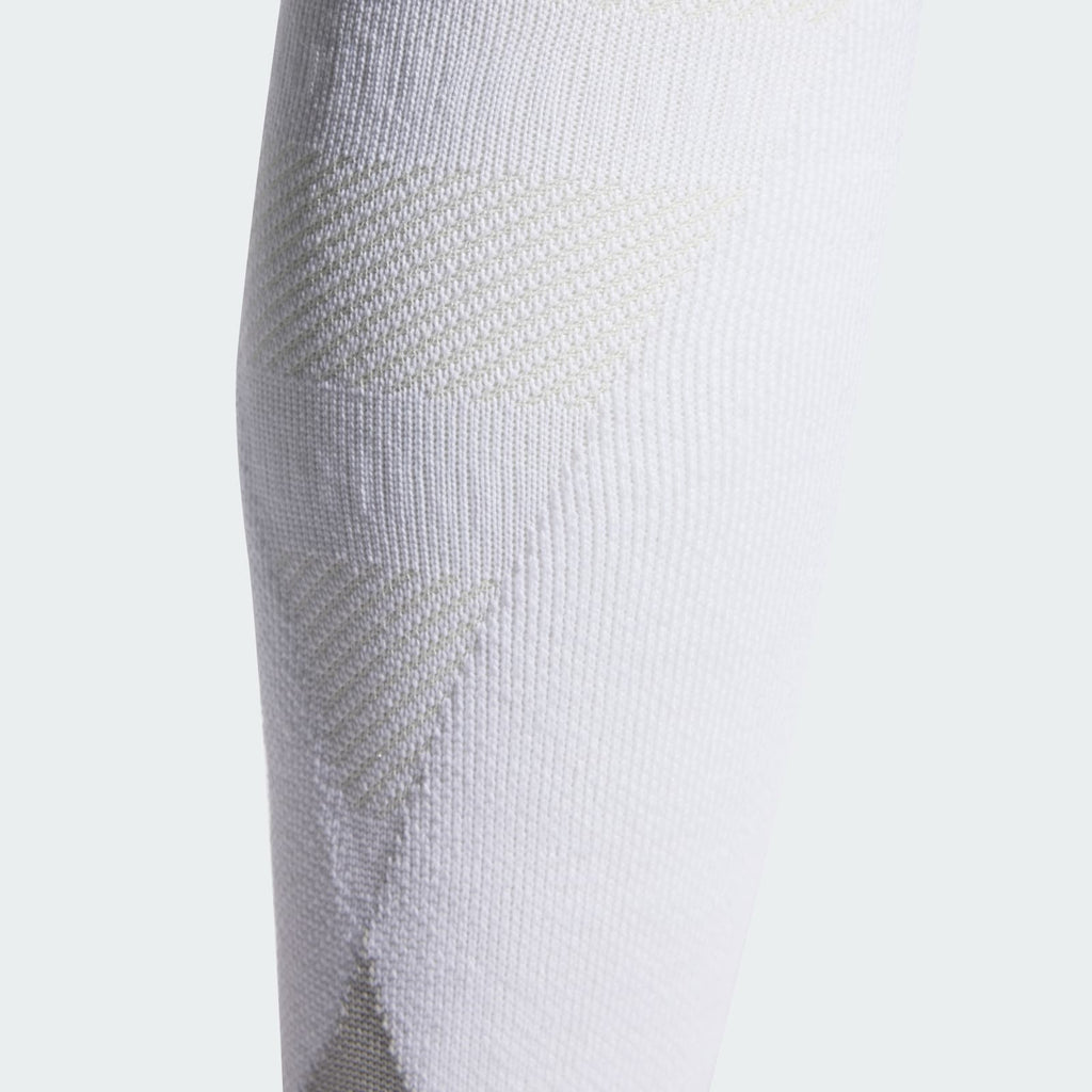 Meião Adidas Futebol Adi 24 Aeroready Branco E Cinza Two