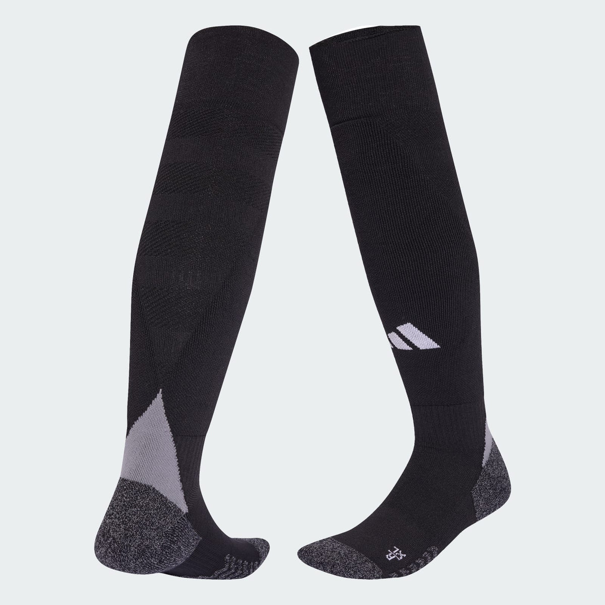 Meião Adidas Futebol Adi 24 Aeroready Preto E Cinza