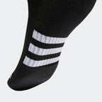 Meias Adidas Cano Médio Amortecidas Performance 3 Pares Preto