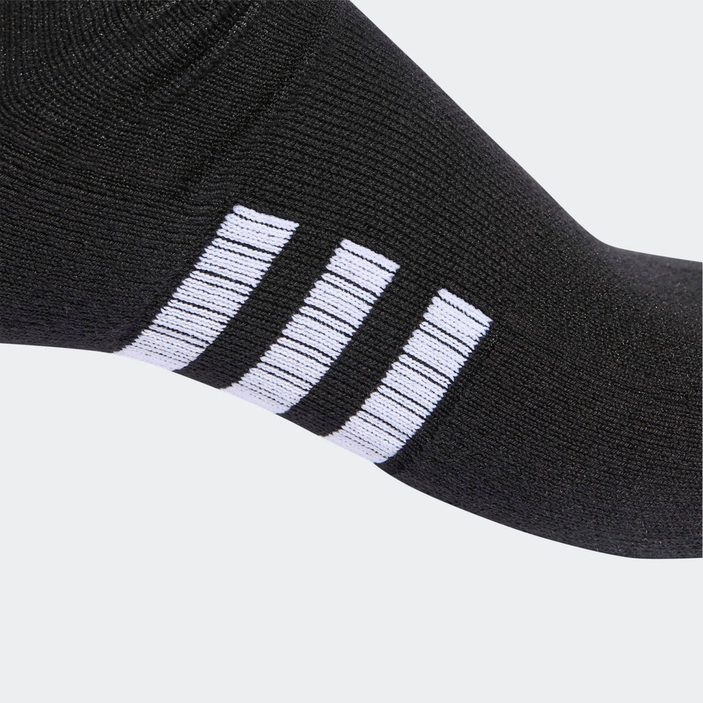 Meias Adidas Cano Médio Amortecidas Performance 3 Pares Preto