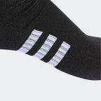 Meias Adidas Cano Médio Amortecidas Performance 3 Pares Preto