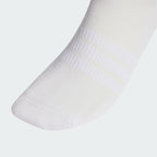 Meias Adidas Esportivas Acolchoadas 3 Pares Branco E Preto