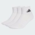 Adidas Pacote com Três Pares DE Meias Soquete Cushioned Sportswear Branco E Preto