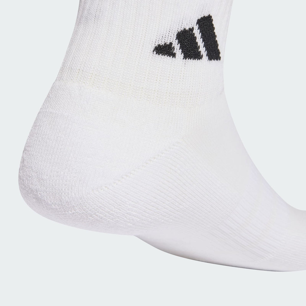 Adidas Pacote com Três Pares DE Meias Soquete Cushioned Sportswear Branco E Preto