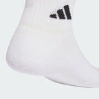 Adidas Pacote com Três Pares DE Meias Soquete Cushioned Sportswear Branco E Preto