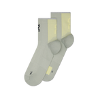 ON Performance Run Sock Mid Cinza Lemonade