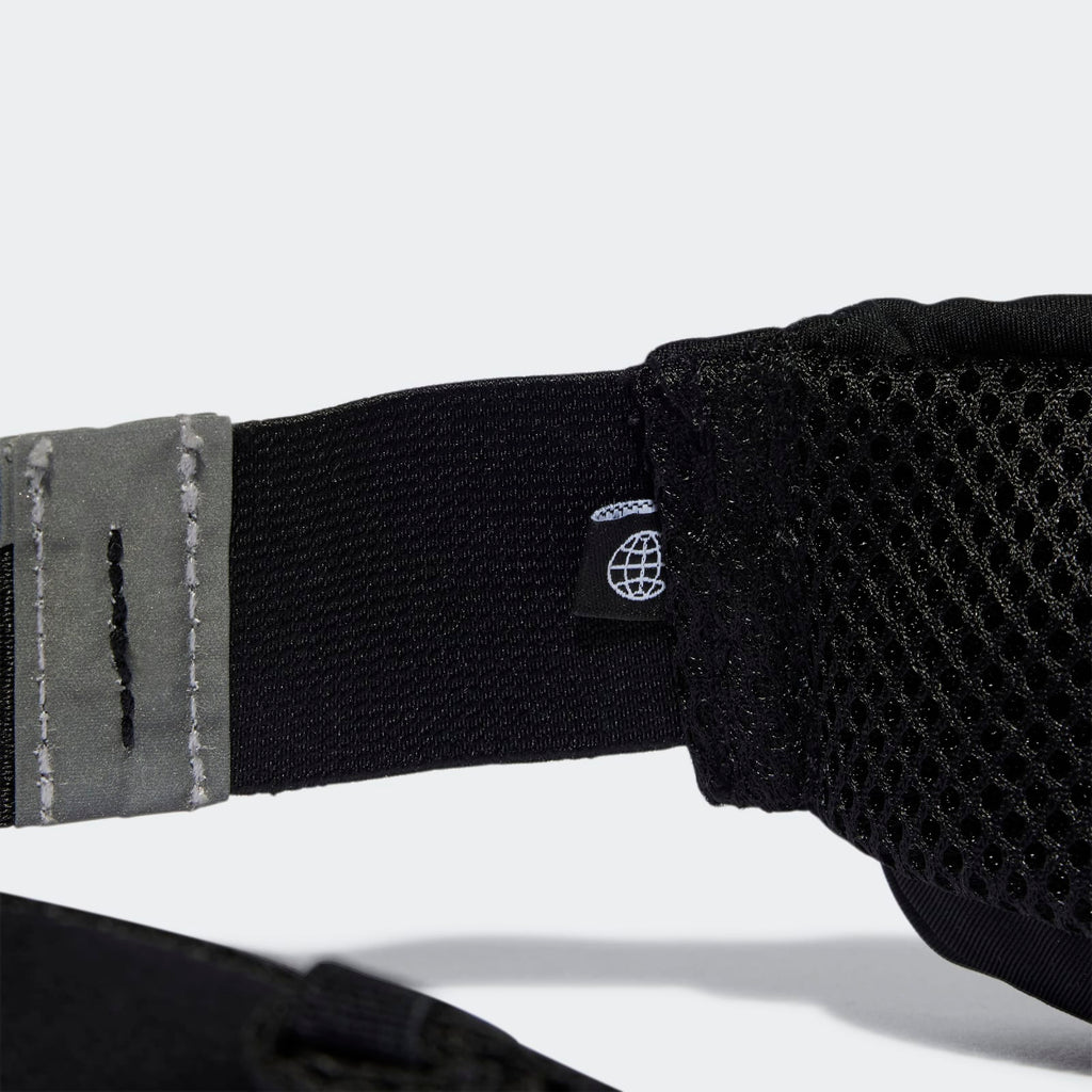Adidas Pochete Running Belt Preto E Reflective Prata