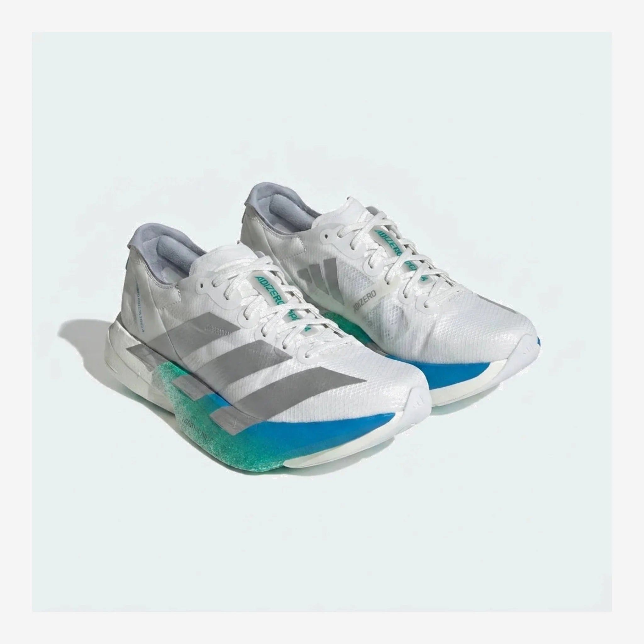 Tênis adidas Adizero Adios Pro 4 - Branco Cristal/ Verde