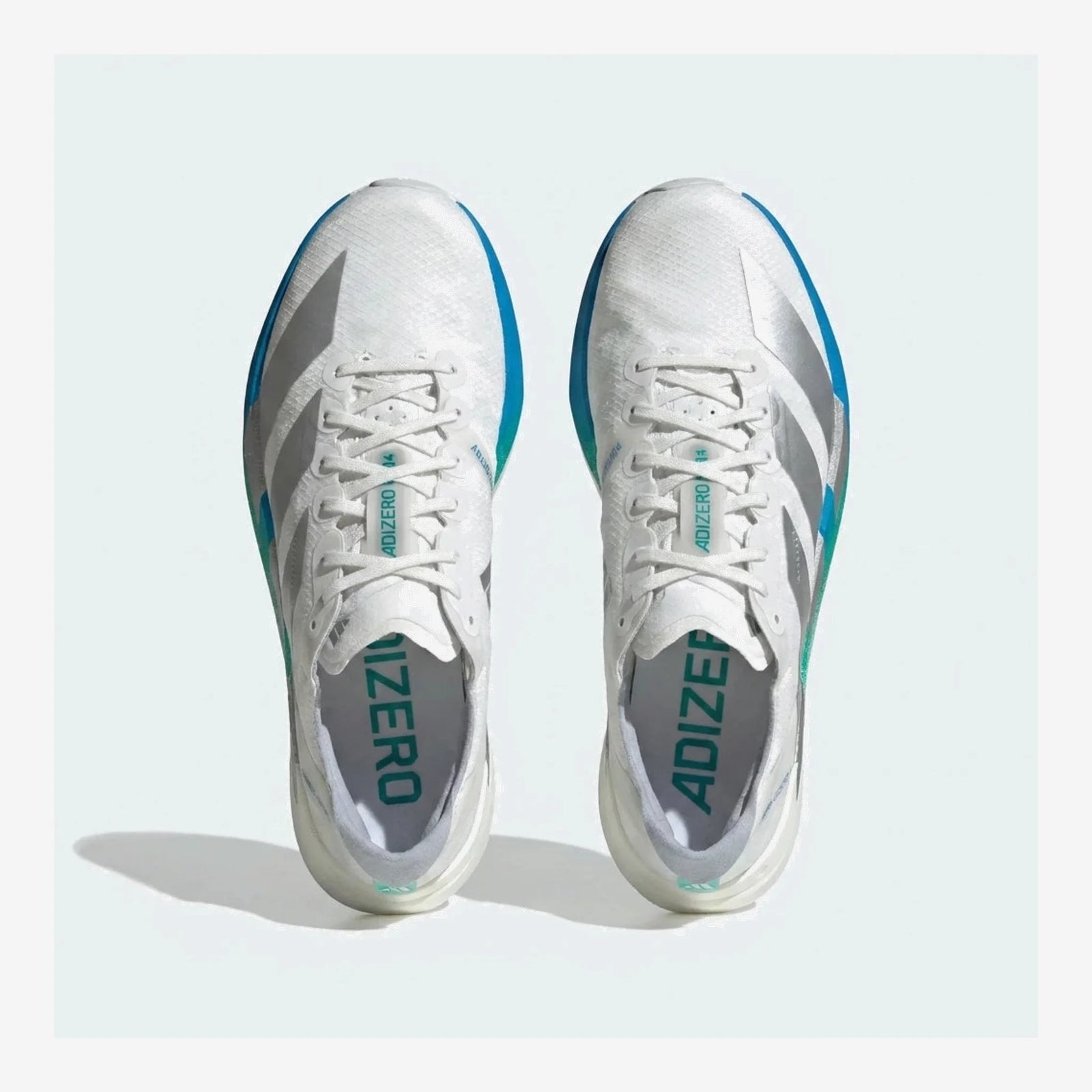 Adidas Tênis Adizero Adios Pro 4 - Branco Cristal/ Verde