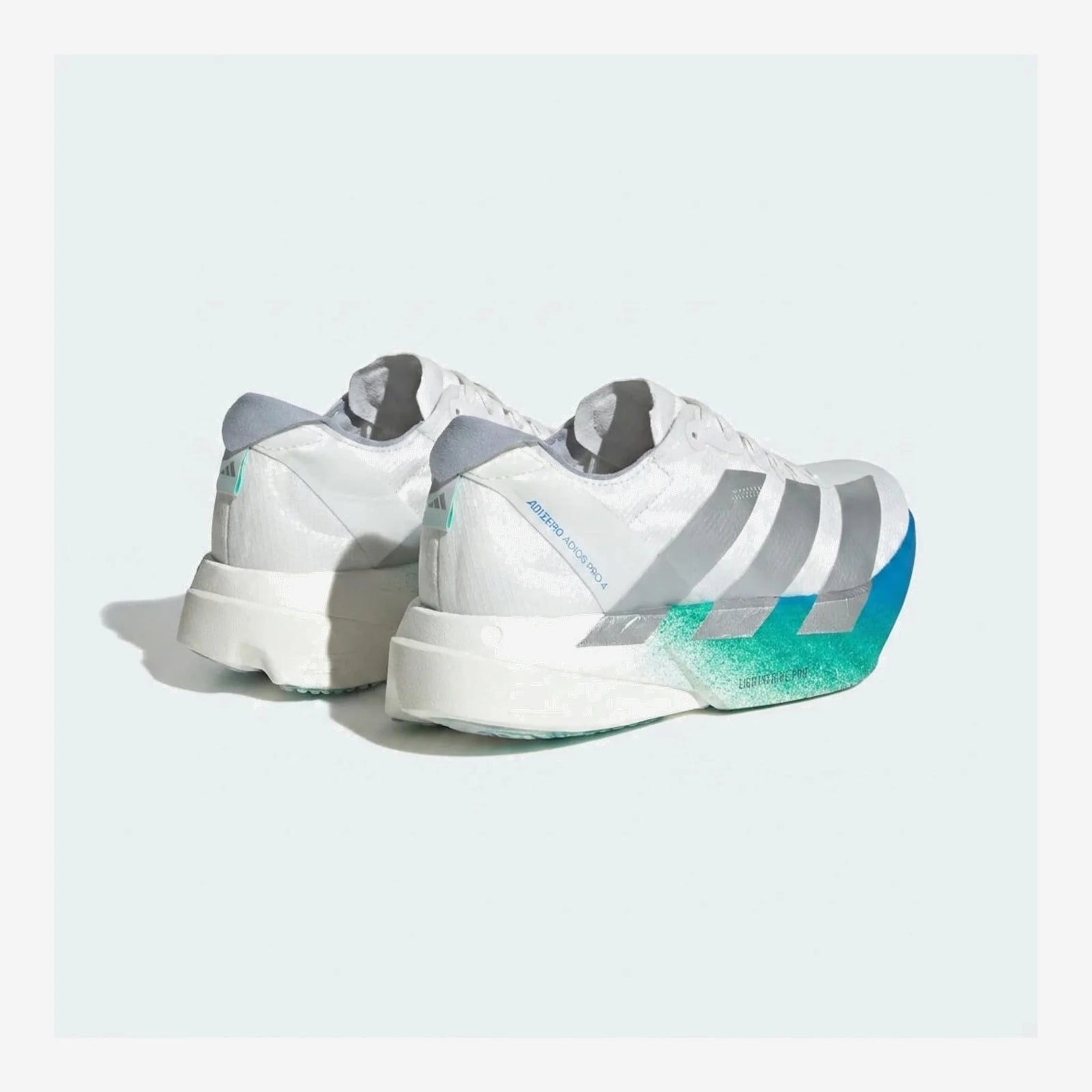 Adidas Tênis Adizero Adios Pro 4 - Branco Cristal/ Verde