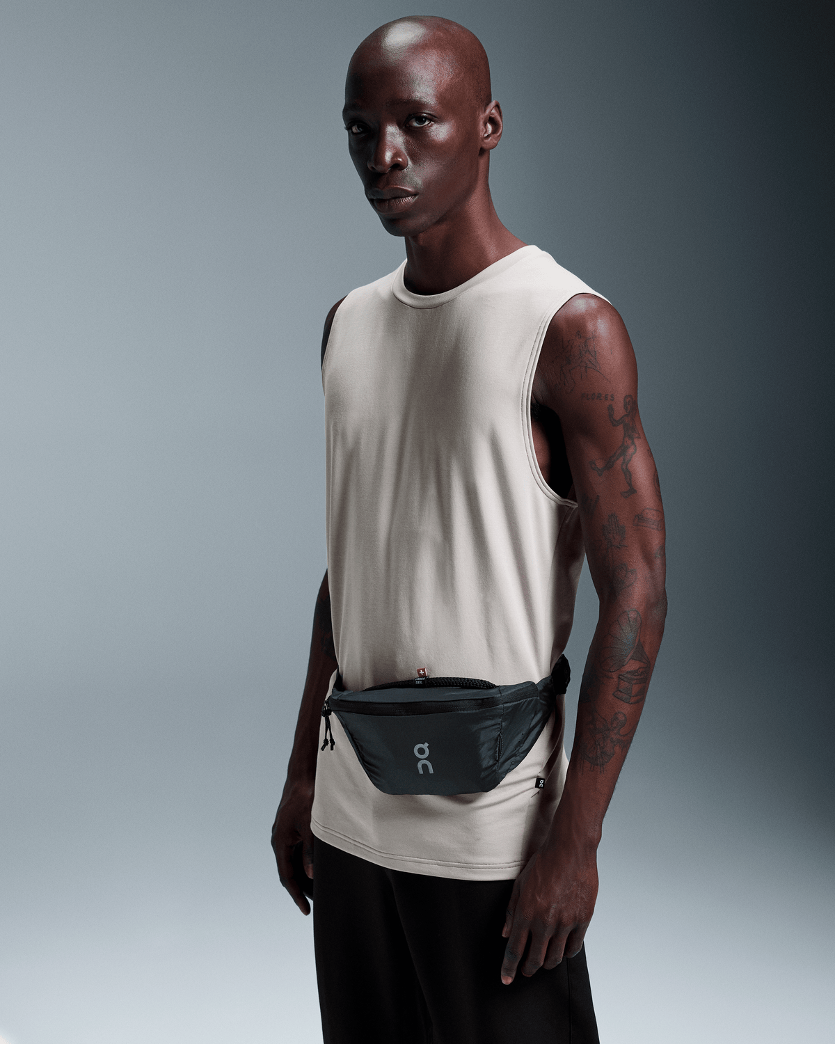 ON Waist Pack 2L Lite Cinza Escuro