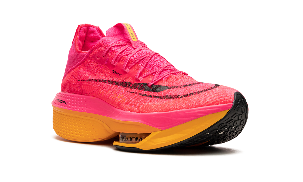 Tênis Nike Air Zoom Alphafly 2 Rosa Choque Laranja Laser