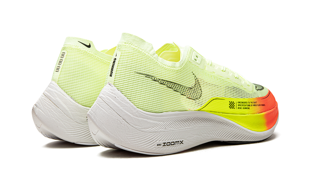 Tênis Nike ZoomX Vaporfly 2 Volt Claro Laranja Vibrante